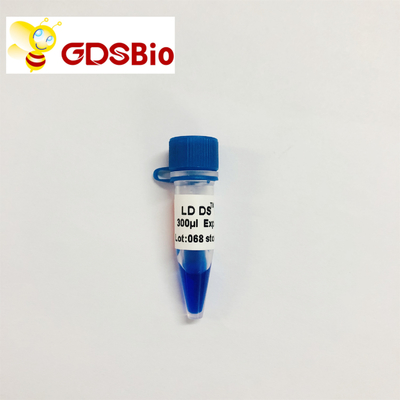 Возникновение электрофореза отметки ДНК GDSBio LD DS 5000 голубое